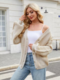 Button Up Long Sleeve Cardigan