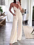 Cut-Out Wide Leg Jumpsuit